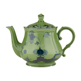 Mauve porcelain teapot | GINORI 1735